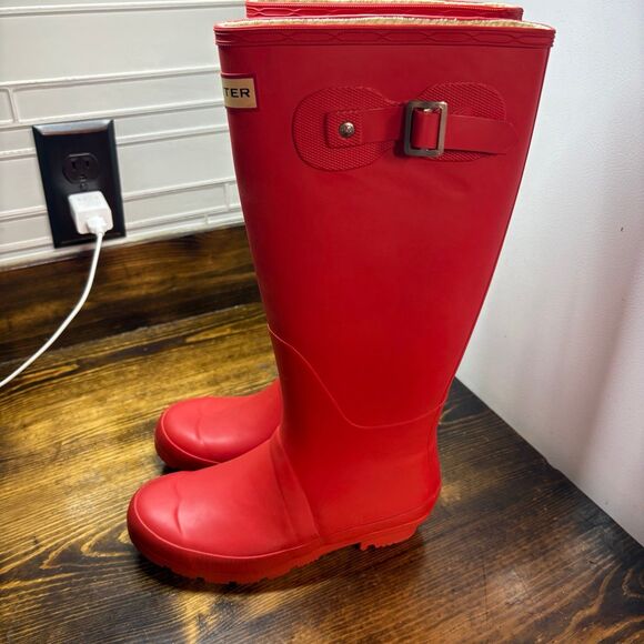 Hunter Tall Original Rainboots W5/M4 - Picture 3 of 12